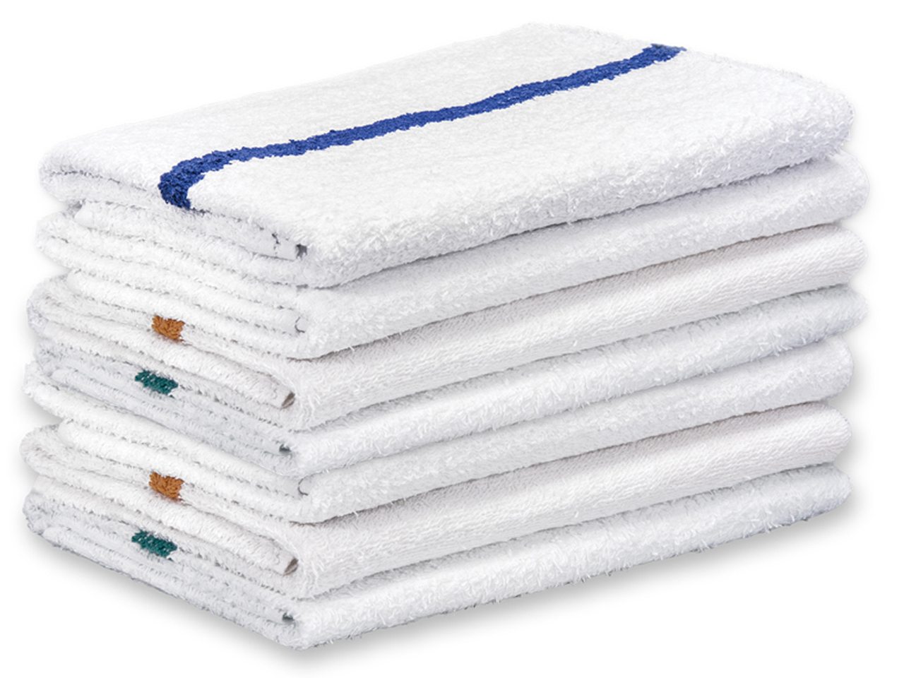 Bath Towels Cotton Medium Size 22x44, White