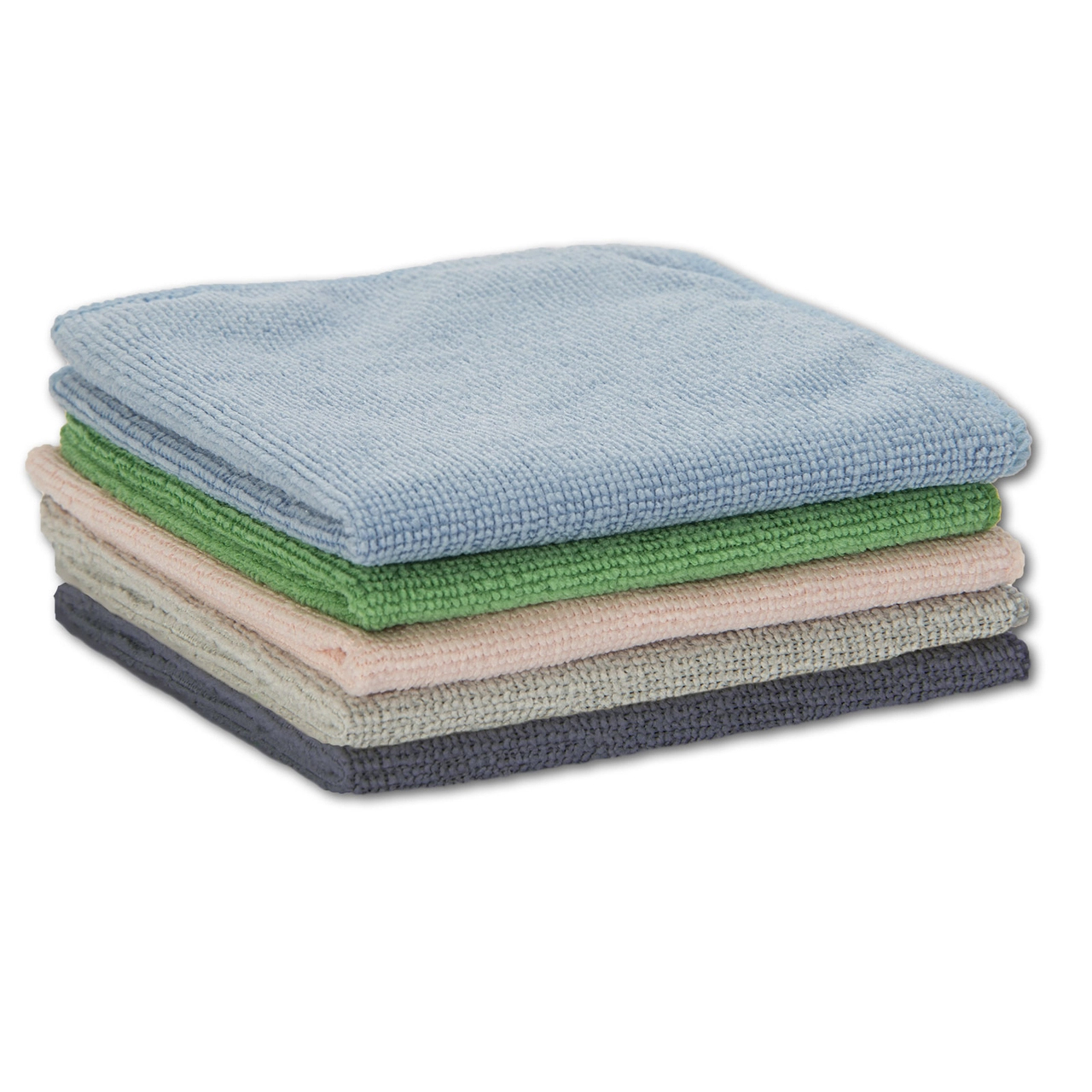 NEW Blue Microfiber Terry Towel Cleaning Cloth, Lint Free & Heavy Duty,  12x12