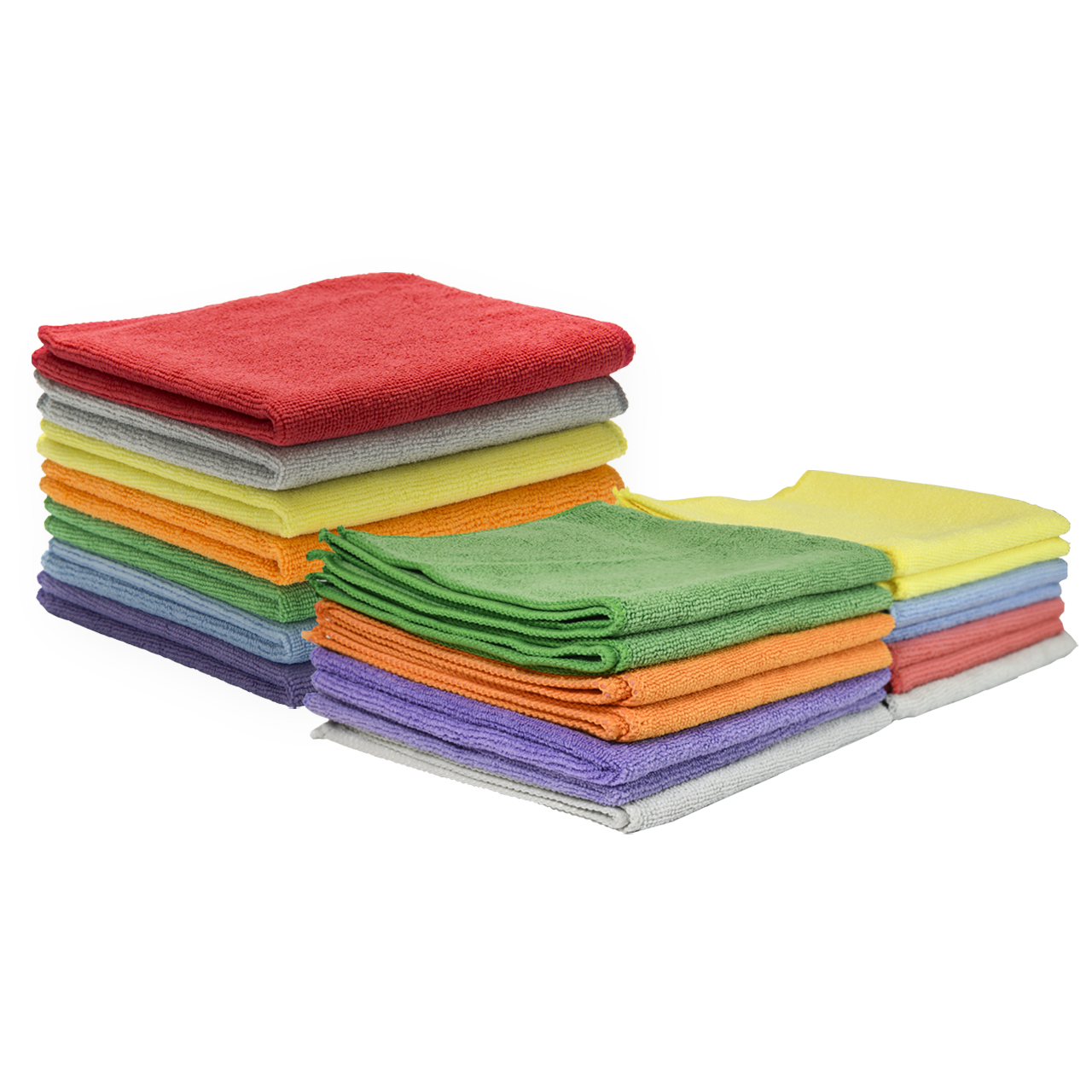 50 Pack Microfiber Cleaning Cloth Bulk Cleaning Towel for Housekeeping Lint  Free